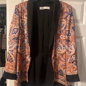 Zara Women's Paisley Blazer